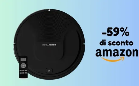 Robot aspirapolvere Rowenta ora è SCONTATISSIMO su Amazon!