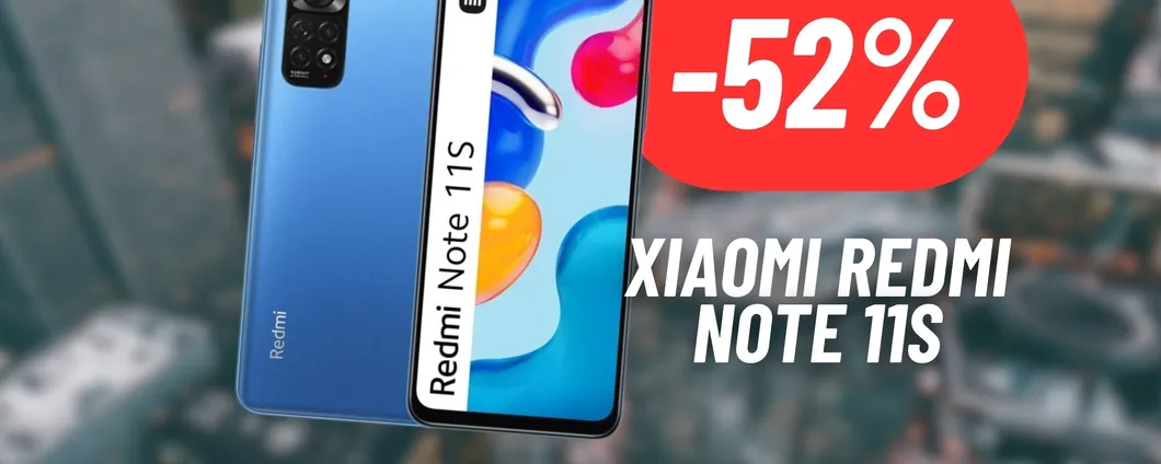 SCONTO INCREDIBILE DEL 52% sullo Xiaomi Redmi Note 11S: OFFERTISSIMA Amazon