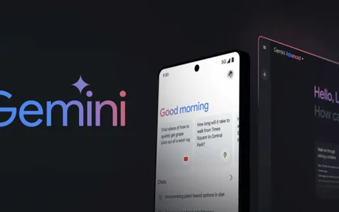 Gemini AI arriva nel menu di condivisione di Android