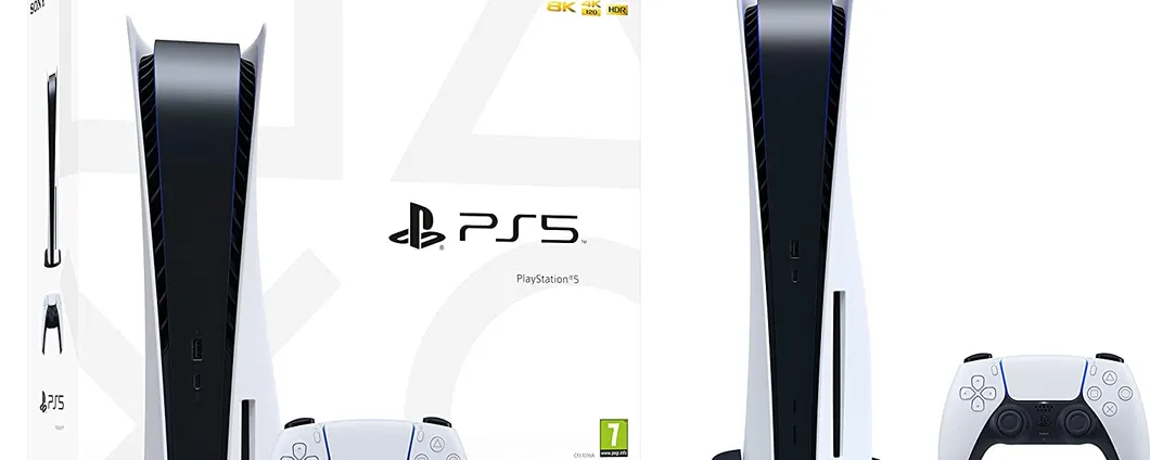 PlayStation 5 DISPONIBILE ora su Amazon SCONTATA a 549€: consegna con Prime