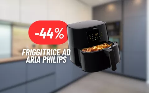 Prepara cibi gustosi e sani con la friggitrice ad aria Philips ad un PREZZO FOLLE