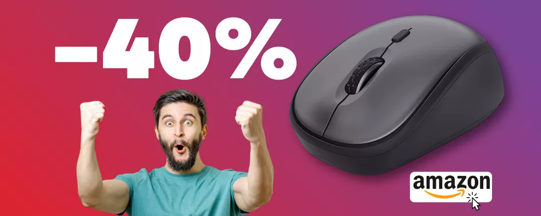 Trust Yvi+, il mouse wireless compatto e silenzioso: PREZZO TOP (-40%)