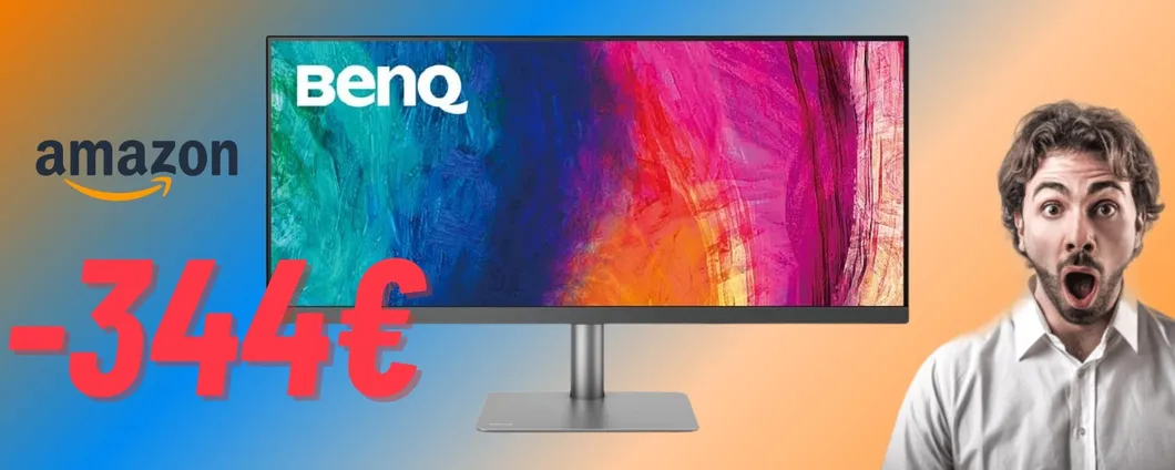 OFFERTA FOLLE per il Monitor BenQ UltraWide da 34 pollici!