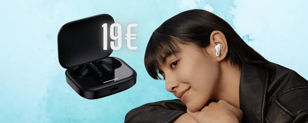 Xiaomi Redmi Buds 5 a metà prezzo, solo 19€ ancora per poco su Amazon