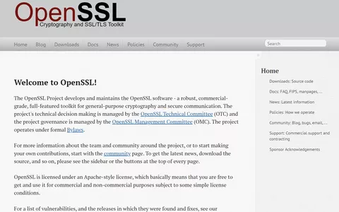 OpenSSL: rilasciate nuove patch di sicurezza