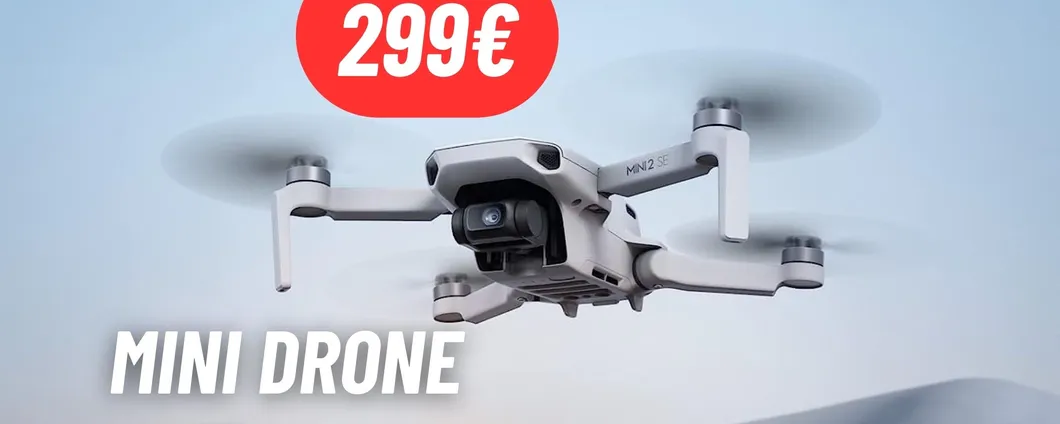 Non aver paura di VOLARE con il Mini Drone A MENO DI 300€ in promozione