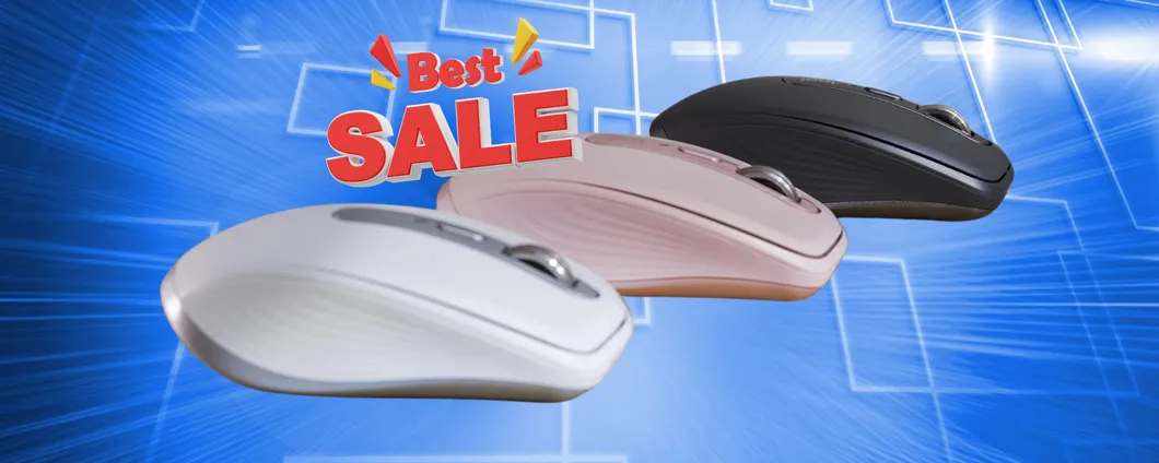 Logitech MX Anywhere 3S: mouse wireless formidabile a un prezzo basso