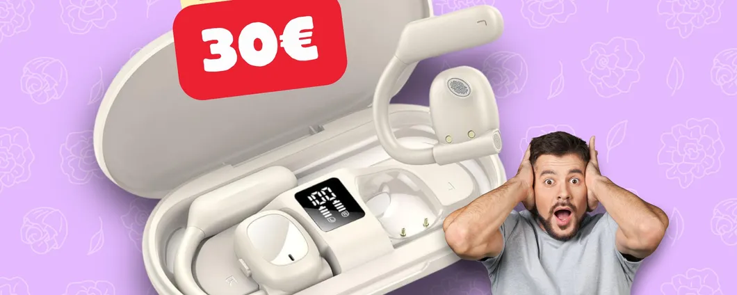 Cuffie Open Ear a prezzo RIDICOLO: perfette per gli sportivi!