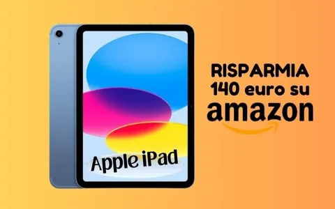 PREZZO BOMBA per Apple iPad, ora su Amazon è SCONTATISSIMO!