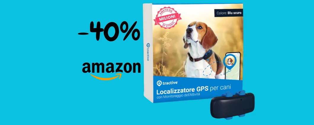Con questo Localizzatore GPS per Cani IN OFFERTA saprai sempre dov'è il tuo amico a 4 zampe
