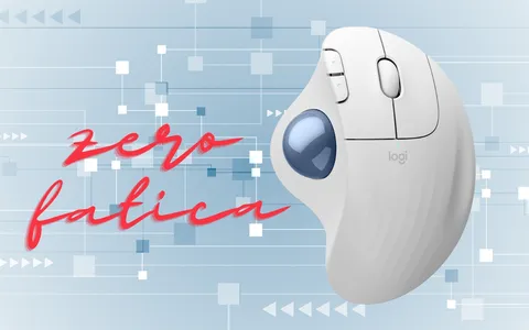 Logitech ERGO M575S: il mouse trackball wireless che azzera la fatica e costa poco