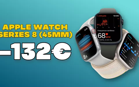 SORPRESA! Apple Watch Series 8 45mm in super sconto con gli eDays 2023