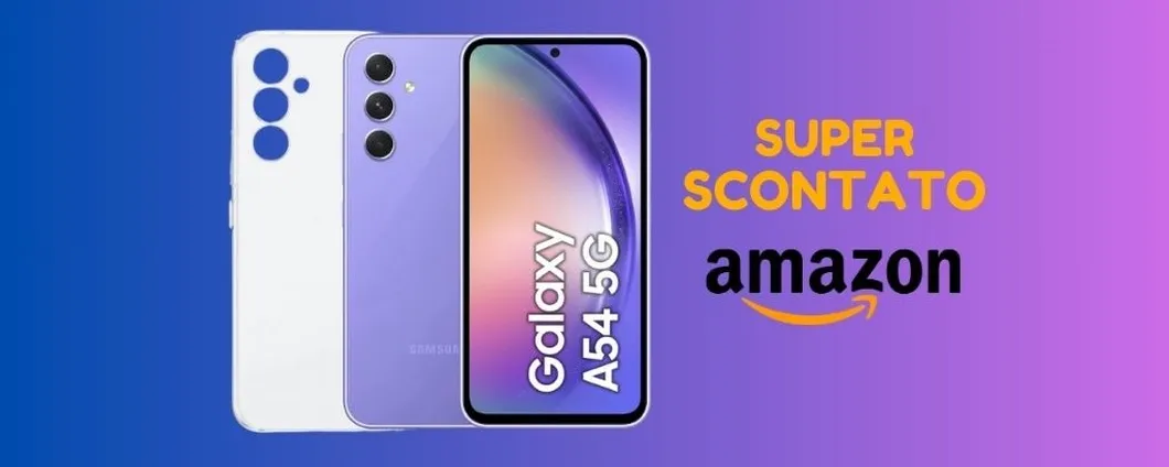 SCONTATISSIMO: Samsung Galaxy A54 su Amazon ti COSTA POCHISSIMO!