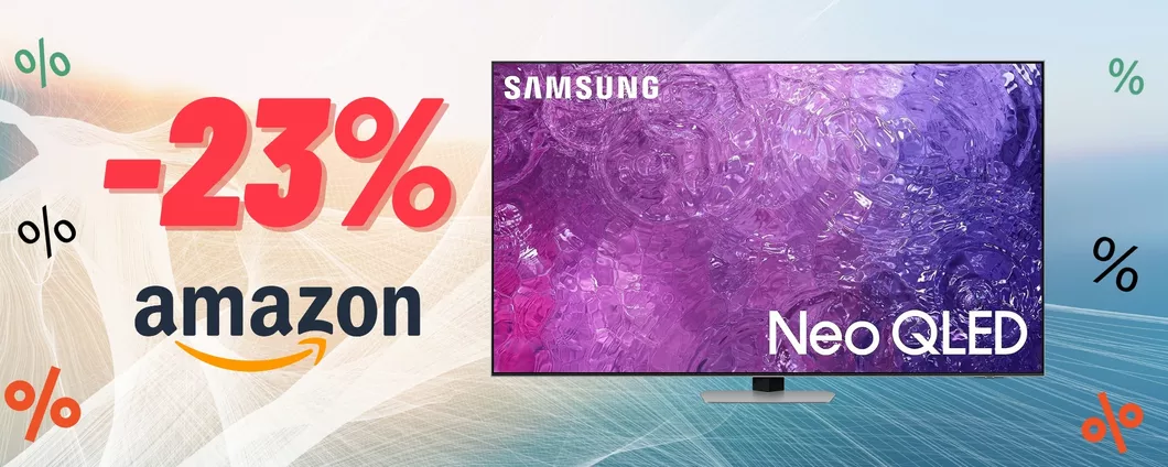 RISPARMI 300€ per il TV Samsung Neo QLED 4K in OFFERTA!