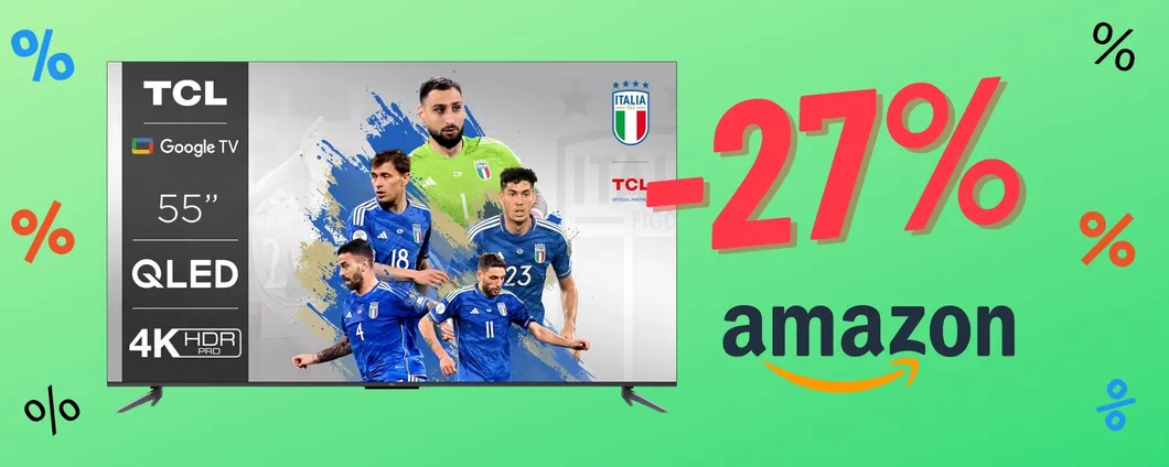OFFERTA BOMBA per il TV QLED 55” TCL 55C641 su Amazon!