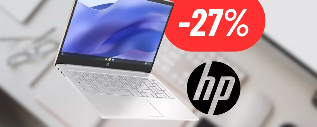 Chromebook HP ad un prezzo davvero straordinario: AMAZON OUTLET