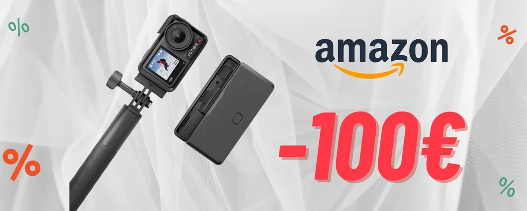 Registra le tue imprese con DJI Osmo Action 4 Combo Adventure, ora in OFFERTISSIMA!