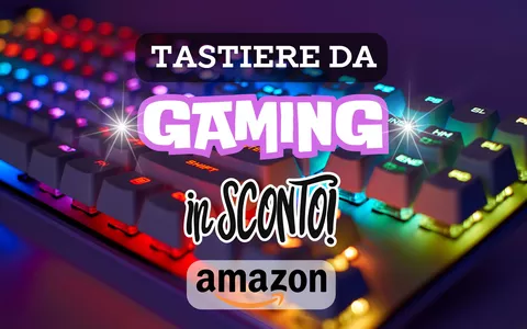 Risparmia sulle migliori tastiere gaming durante la Gaming Week di Amazon!