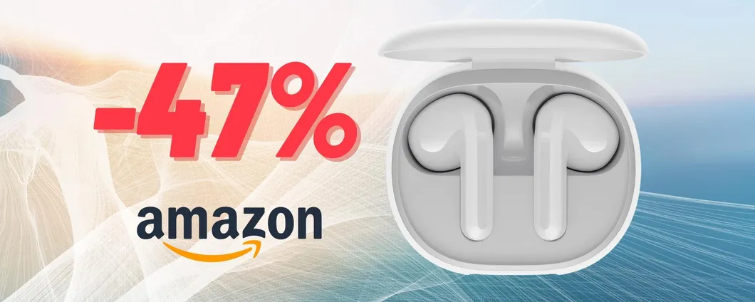Un audio SENZA EGUALI con gli auricolari Xiaomi Redmi Buds 4 Lite in offerta!
