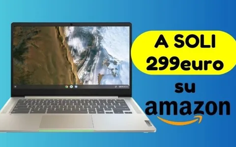Lenovo IdeaPad 5 Chromebook su Amazon A SOLI 299 euro!
