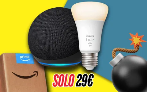 Echo dot e Philips Hue: SOLO 29€ per il bundle top della Festa delle Offerte!