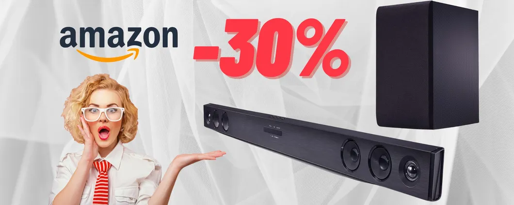 Tutto un altro audio con la Soundbar LG in OFFERTA
