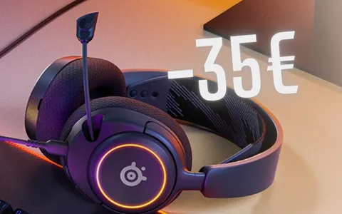 SteelSeries Arctis Nova 3: cuffie da gaming di qualità superiore a prezzo WOW