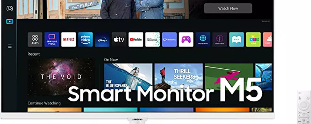 Monitor Samsung Smart M5 da 27'': su Amazon OFFERTA BOMBA col 33% scontato!