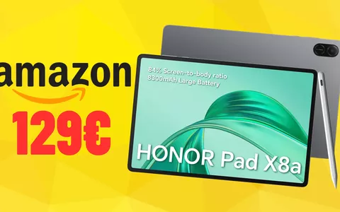 HONOR Pad X8a da 128GB è il migliore tablet per qualità prezzo