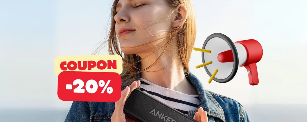 Cassa Bluetooth Anker: MEGA COUPON e prezzo piccolissimo per la tua musica!