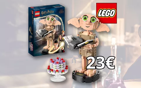 IDEA REGALO: LEGO Harry Potter Dobby a soli 23€ su Amazon per poco tempo!