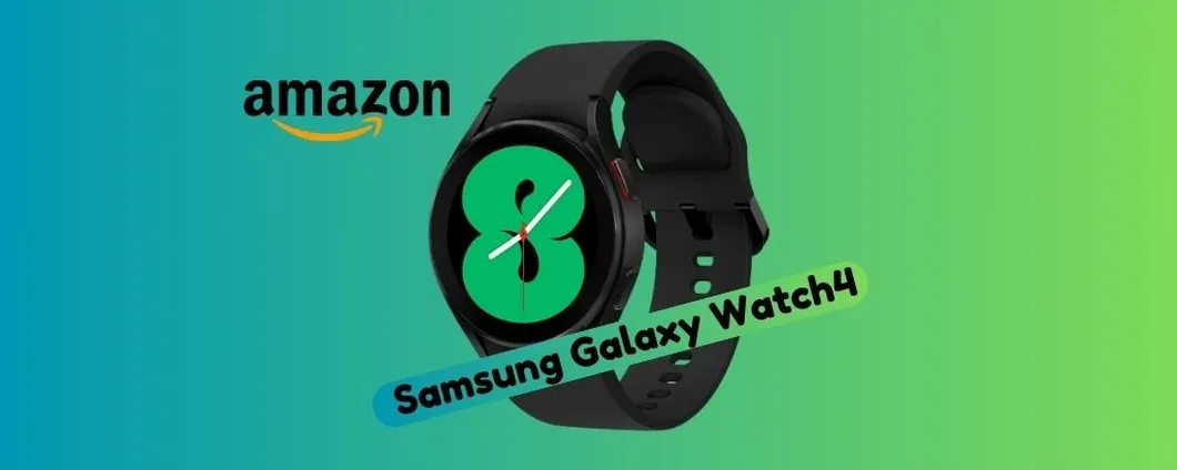 CROLLA IL PREZZO di Samsung Galaxy Watch4, SCONTO del 56% su Amazon!