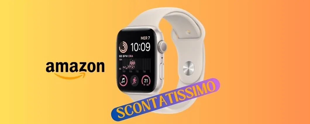Apple Watch SE oggi è TUO IN PROMO su Amazon, corri a scoprirlo!