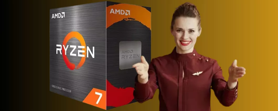 Processore AMD Ryzen 7 5700G 8 Core in super offerta a 138€ su Amazon (IL PIÙ VENDUTO)