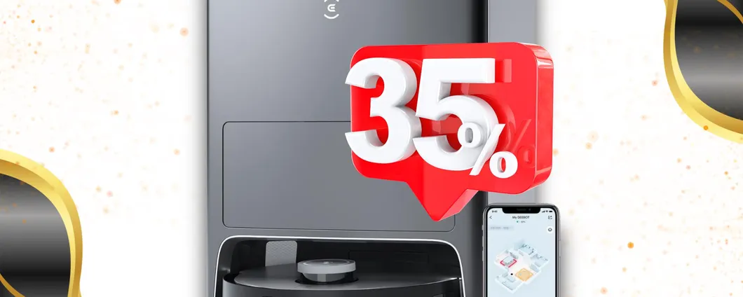 Ora RIPOSATI: con ECOVACS Deebot che lava e aspira casa non dovrai pensare a niente!