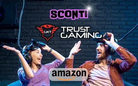 Sconti ESCLUSIVI sui prodotti Trust alla Gaming Week di Amazon!