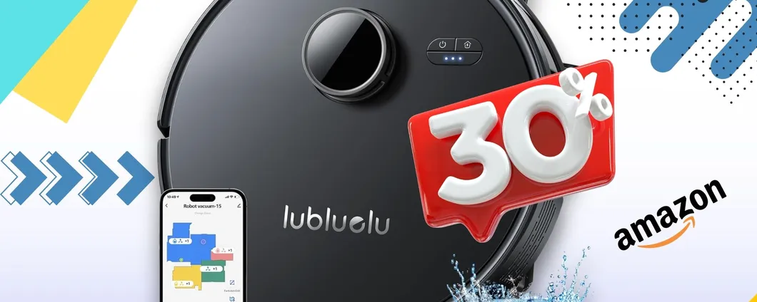 Robot Aspirapolvere e Lavapavimenti: casa SEMPRE PULITA anche in vacanza per soli 137,99€!