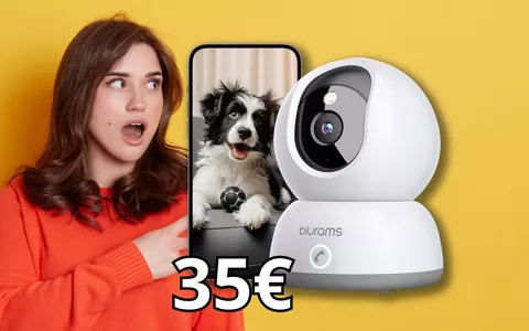 Proteggi la tua casa per soli 35€: Telecamera WiFi da interno di videosorveglianza su Amazon!
