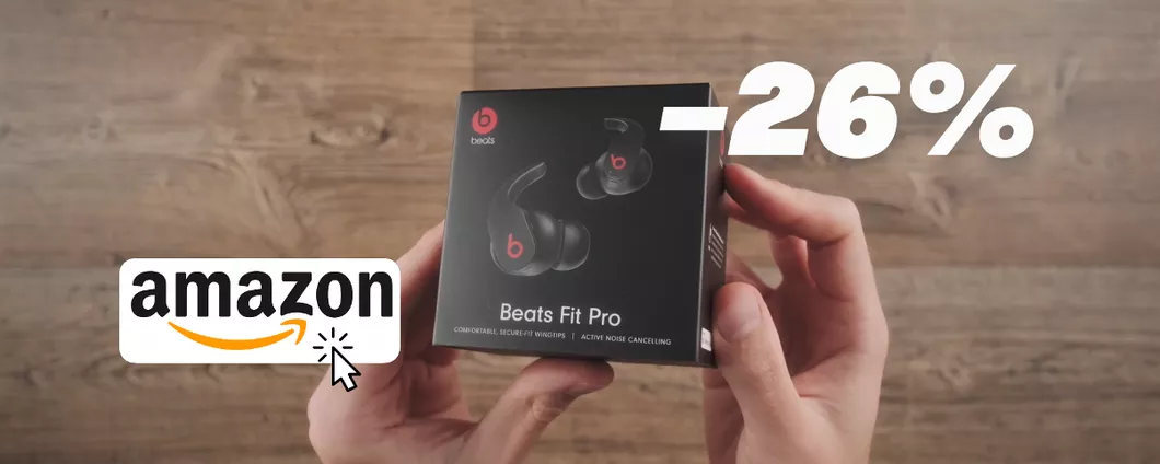 Beats Fit Pro in OFFERTA su Amazon a meno di 185€: subito nel carrello!