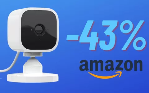 OFFERTA BOMBA su Amazon per la Blink Mini, la Videocamera di sicurezza Smart!