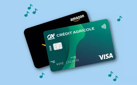 Crédit Agricole: offerta a canone zero per i primi 9 mesi e premi in Buoni Regalo Amazon