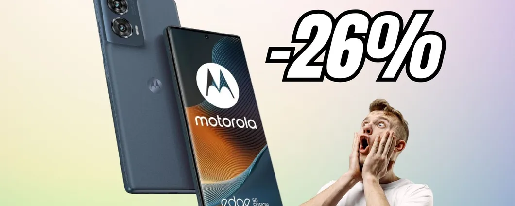 Motorola Edge 50 Fusion: doppia fotocamera e processore Snapdragon, il medio-gamma da prendere oggi è lui (-26%)