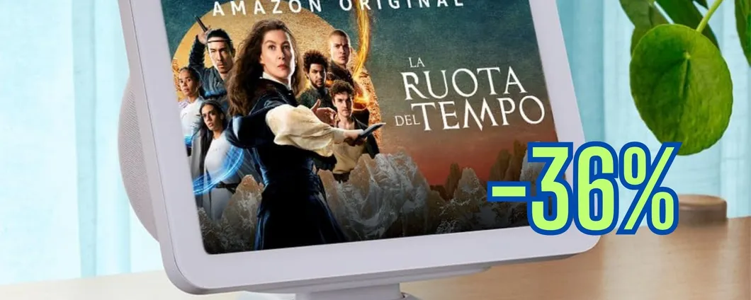 Echo Show 8: l'ultimo modello dell'assistente vocale Amazon in offerta al 36% di sconto