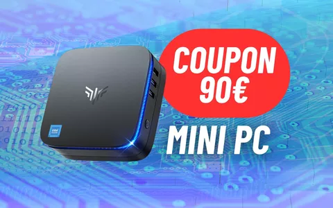 Risparmia 90€ sul Mini PC e fai un SUPER AFFARE: COUPON disponibile