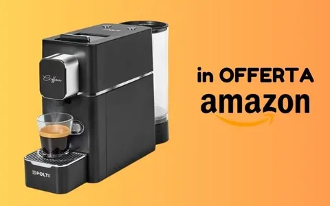 Macchina da caffè Polti: su Amazon ti costa meno e la paghi in piccole rate a tasso zero!