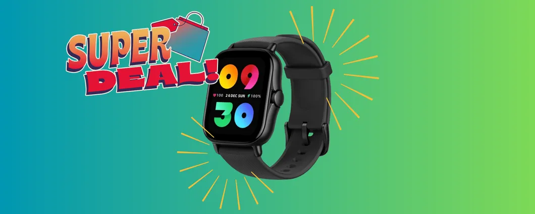 Amazfit GTS 2: grazie alle Offerte di Primavera lo paghi quasi la metà (-41%)