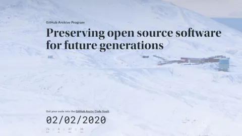 GitHub Arctic Code Vault: preservare il codice per le future generazioni