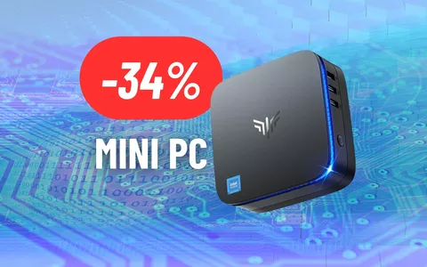Mini PC potente e compatto in MEGA SCONTO su Amazon