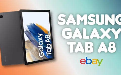 Samsung Galaxy Tab A8 LTE: su eBay lo sconto è DOPPIO