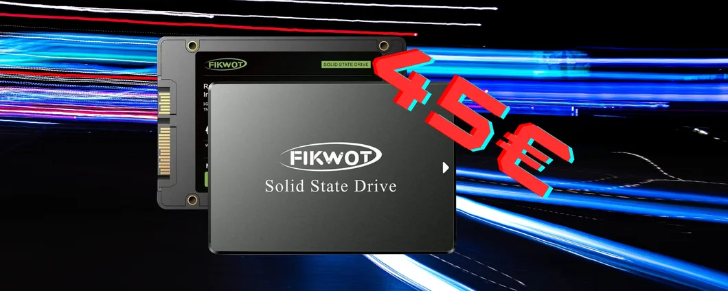 Rendi un fulmine il tuo computer con questo SSD interno da 1TB a soli 45€